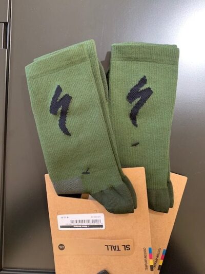 Sl tall Sock Custom Green