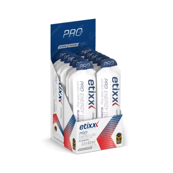 Etixx Pro Line Energy Gel Double Carb Blueberry 50g