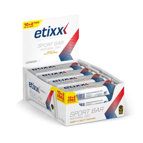 Etixx Natural Oat Sport Bar Sweet & Salty Caramel 55g